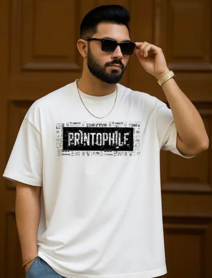 Printophile : Pride of Bihar Oversized T-Shirt – Heritage-Inspired Streetwear | Desi Culture Meets Modern Style
